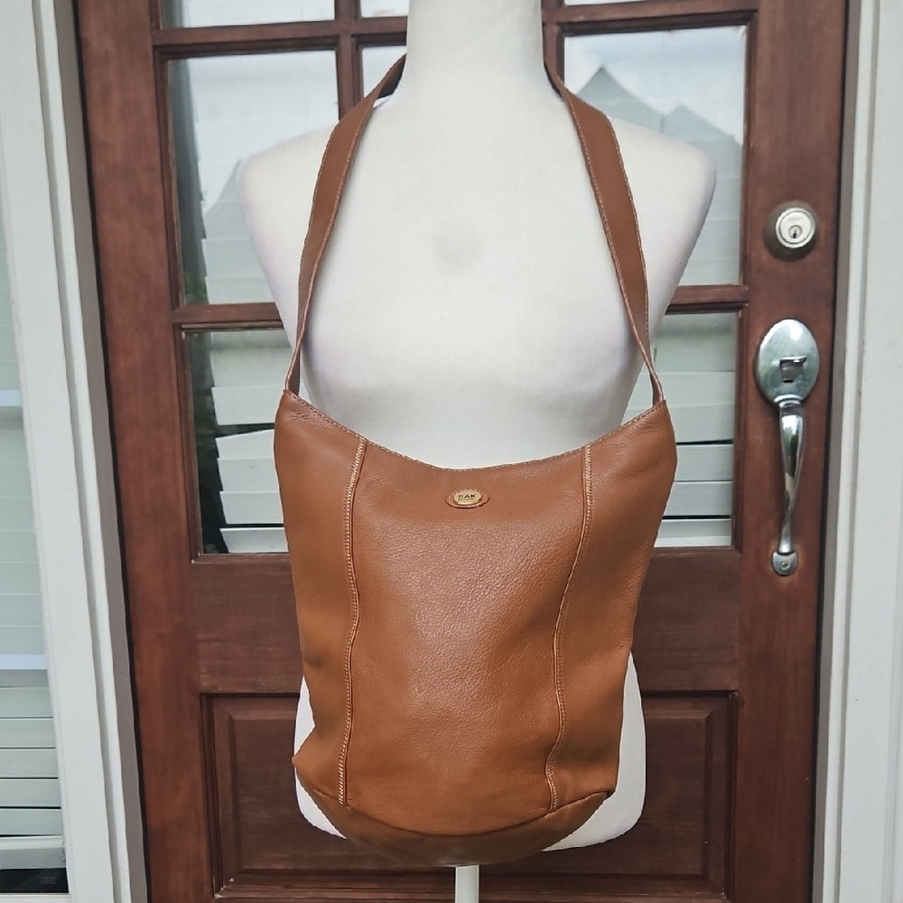 The Sak Original Caramel Brown Soft Leather Hobo